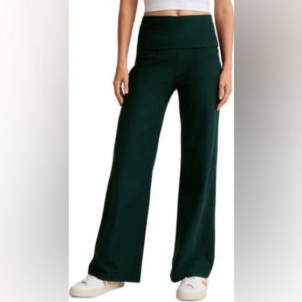 Beyond Yoga Spacedye Foldover Wide Leg Pants